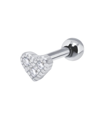 Heart Helix Ear Piercing TIP-3390